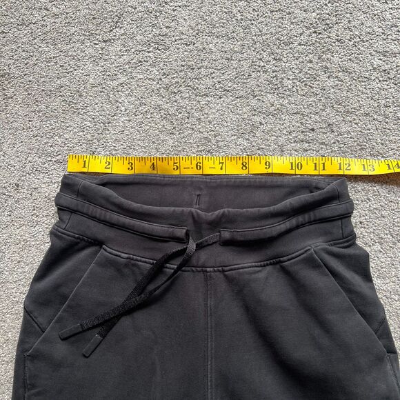 Lululemon Athletic Sweat Leisure Black Casual Pants Women's Size 2 - Picture 5 of 5